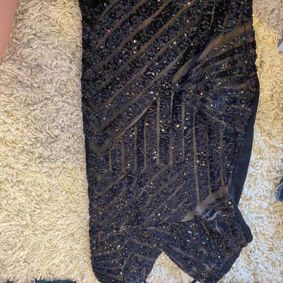 Black sparkle mini dress - Picture 1 of 1